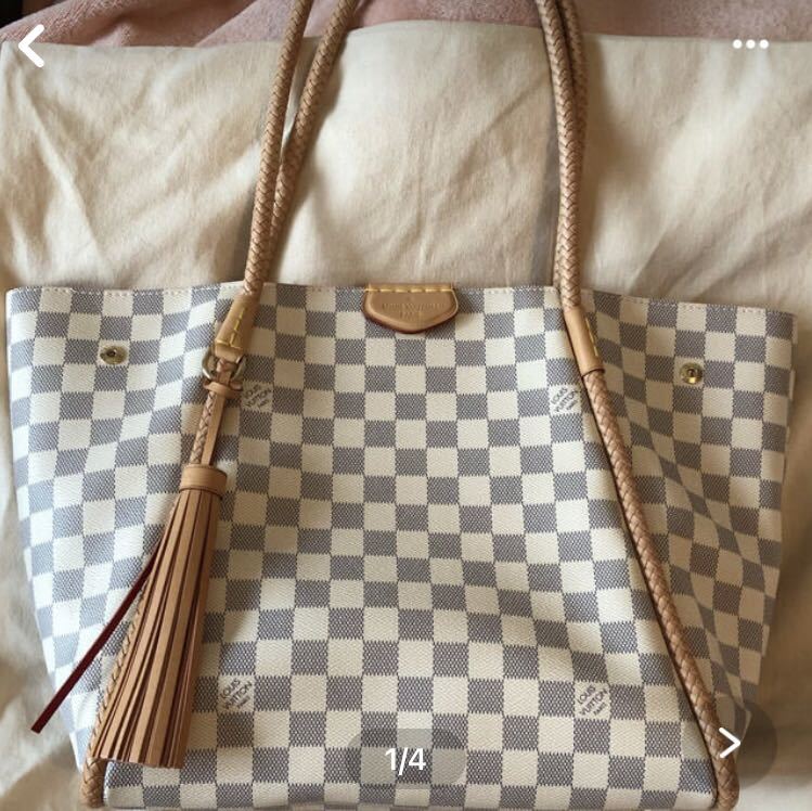 【新品未使用】LOUIS VUITTON ルイヴィトン ネヴァーフル ダミエ アズール ＭＭ　LOUIS VUITTON トートバッグ ルイヴィトンバッグ バッグ_画像1