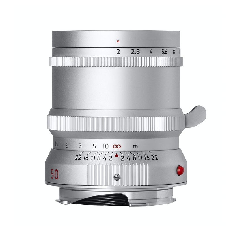 LIGHT LENS LAB M 50mm f/2 SPII M mount Leica M silver single burnt point lens Leica M. Cook 