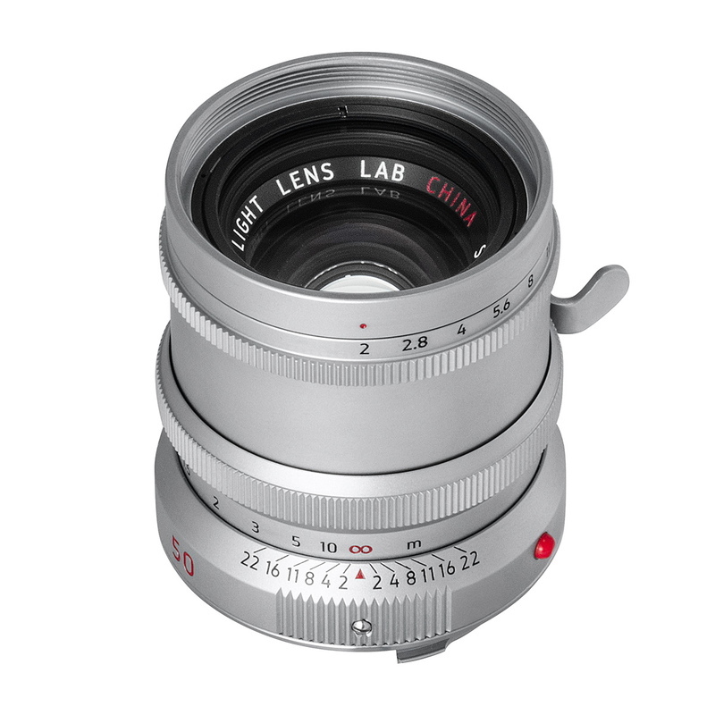 LIGHT LENS LAB M 50mm f/2 SPII Mマウント ライカＭ シルバー 単焦点レンズ Leica M 周クック_画像2