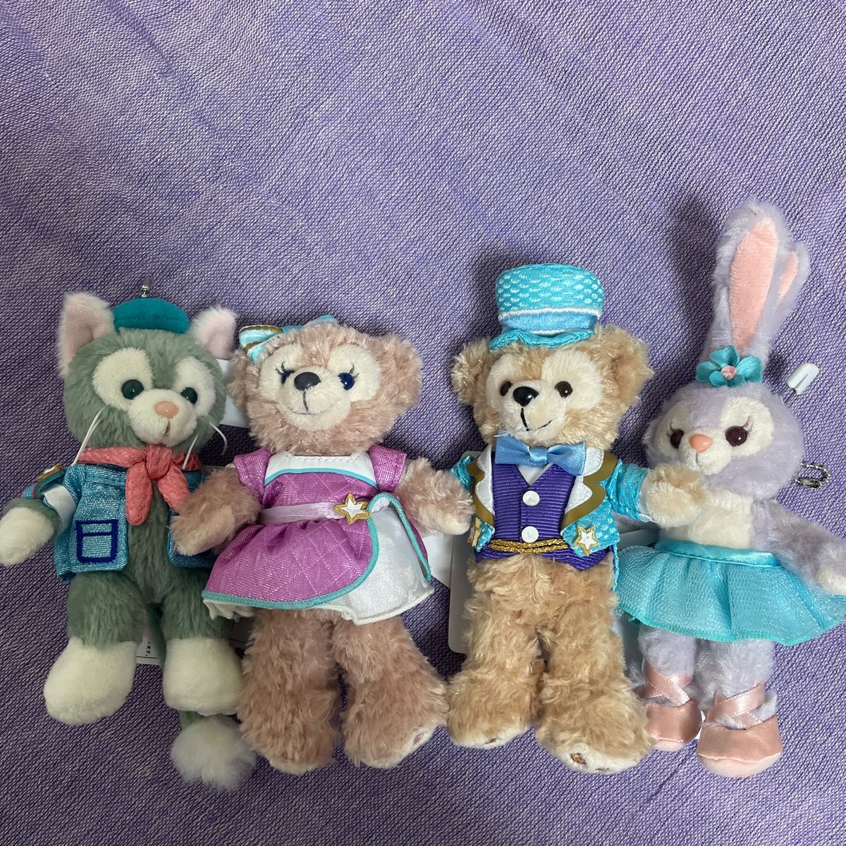 ぬいぐるみバッジ ジェラトーニ ダッフィー ディズニーシー ステラルー シェリーメイ ぬいば メイ ダフ ディズニー セット