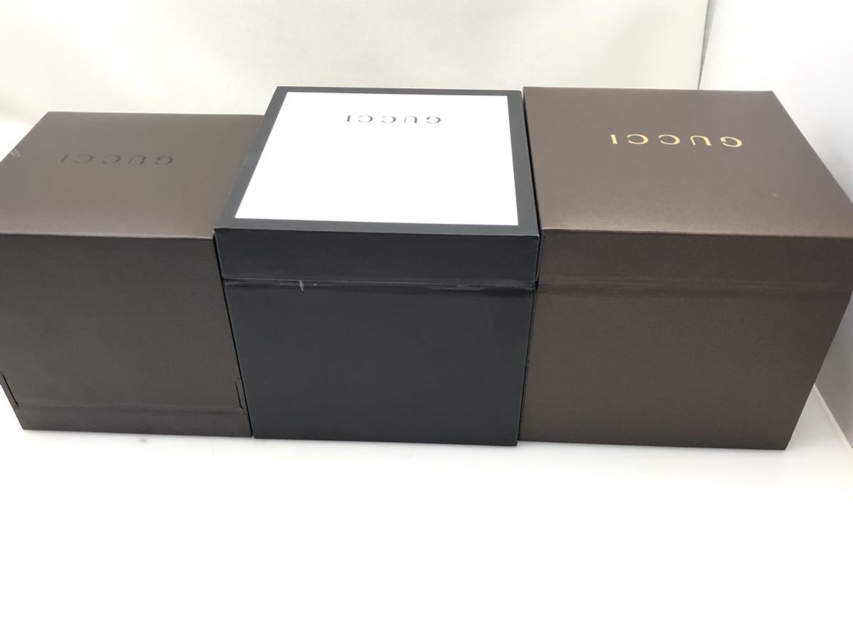 GUCCI グッチ 時計ケース 空箱 3個セット BOX ハイブランド ブランド品 