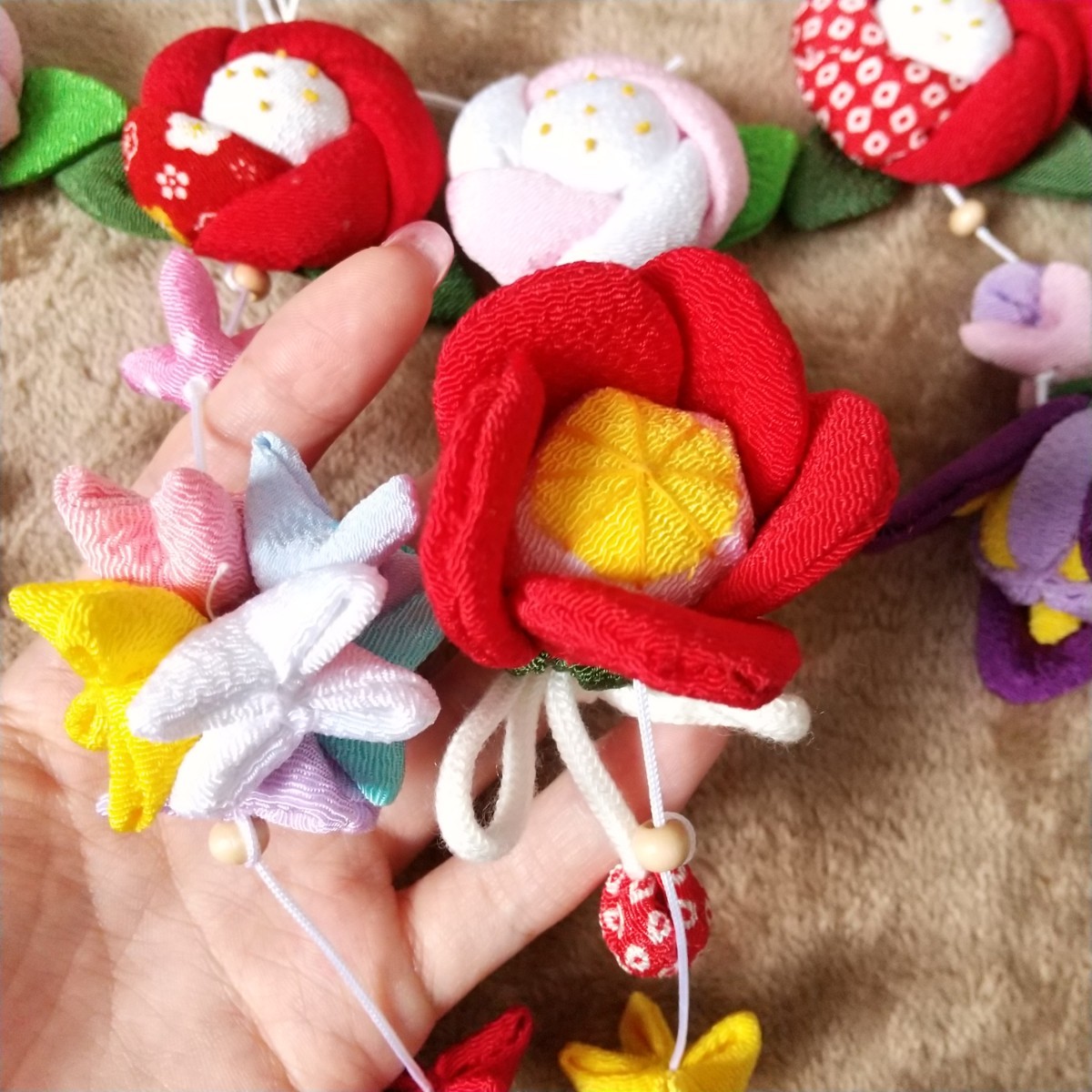 吊るし雛 吊るし飾り ハンドメイド ちりめん - 雛人形・ひな祭り 吊るし雛 吊るし飾り ハンドメイド ちりめん - 雛人形・ひな祭り