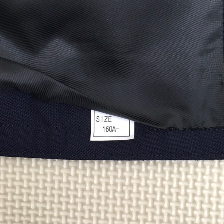 未使用品) 男子学生服◇学ラン◇海軍型◇160A◇青紺◇中学校 未使用品) 男子学生服◇学ラン◇海軍型◇160A◇青紺◇中学校