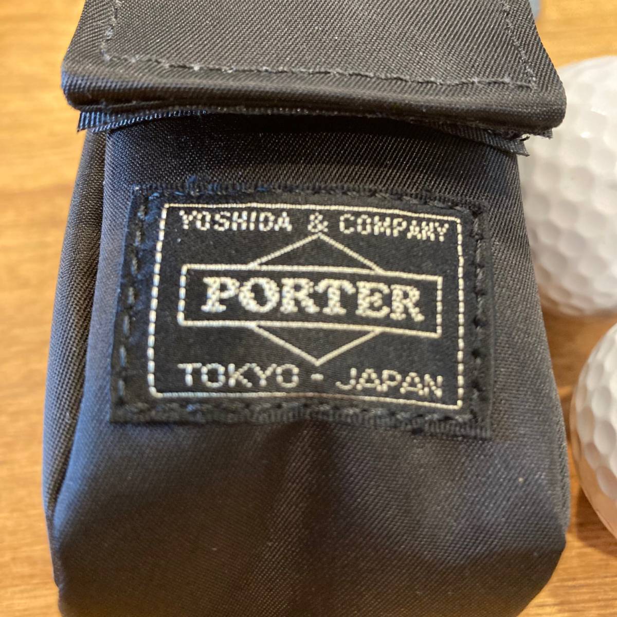 数量は多 未使用】ポーター PORTER ゴルフボールポーチ ZOZO限定 GOLF ラウンド用品・アクセサリー