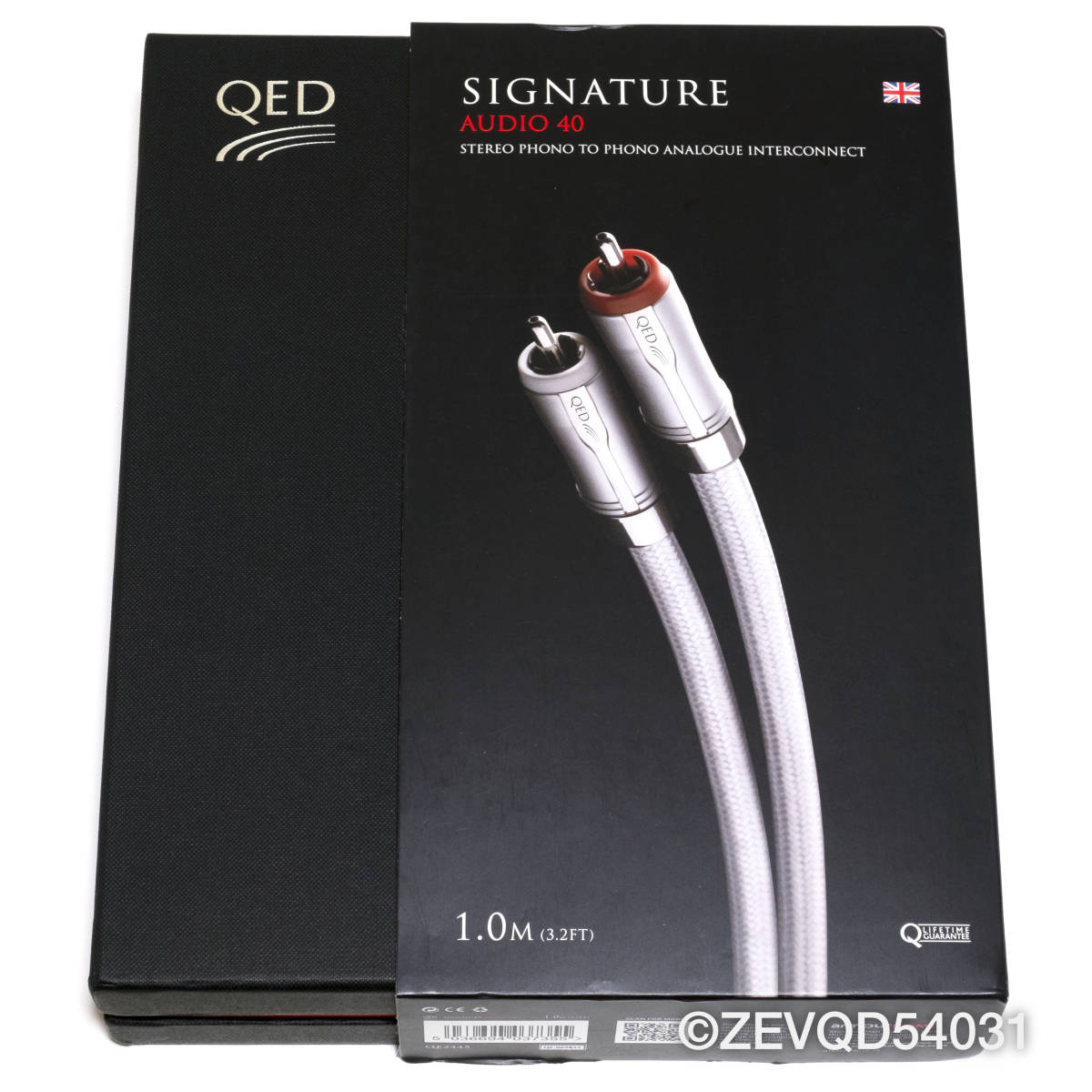 ◆新品・受注生産品・Nordost VIDARエージング◆QED Signature Audio 40 RCAケーブル 0.6mペア
