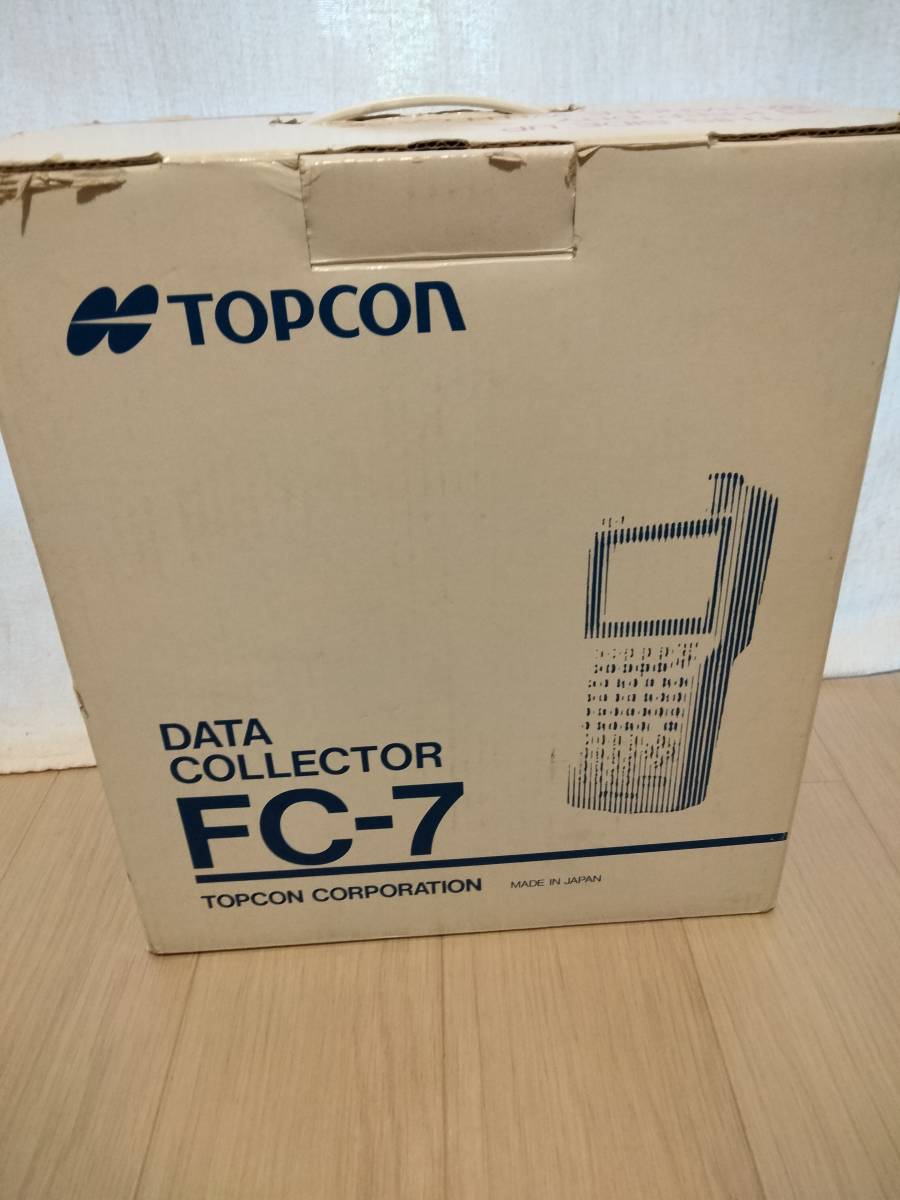 おトク】 TOPCON データコレクターセット※ジャンク FC-7 測量、角度計