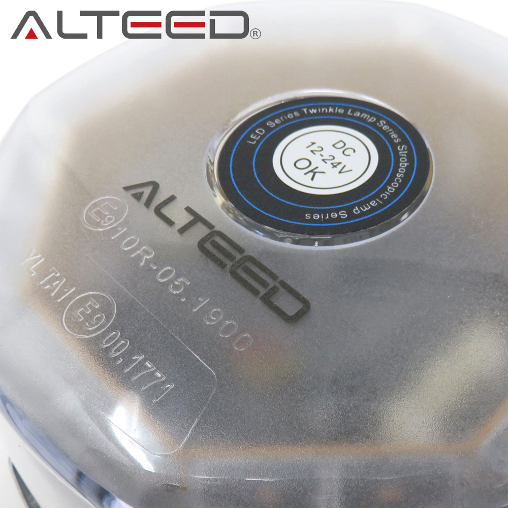 ALTEED/アルティード 自動車用LED回転灯 赤色青色発光 八角型32LED パトランプライト 12V24V兼用_画像6