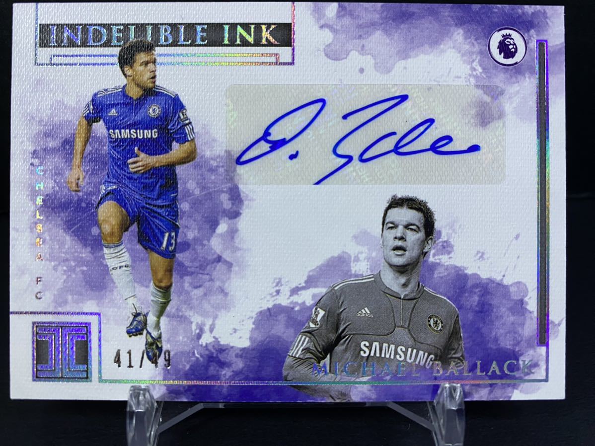 2019-20 Panini Impeccable Premier League Michael Ballack /49 ミヒャエル バラック_画像1