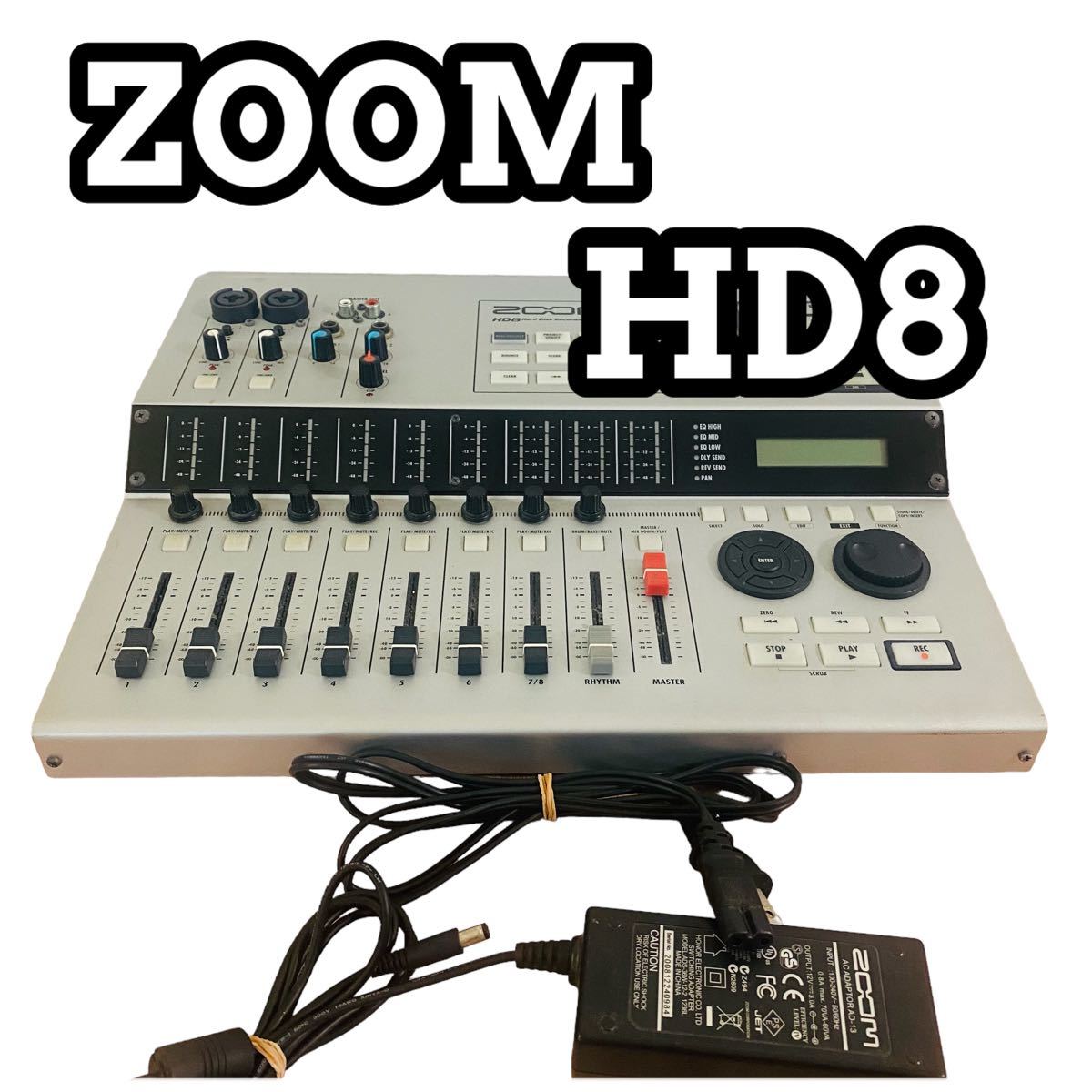 ZOOM ズームHD8 マルチトラックレコーダーMTR HDD－日本代購代Bid第一