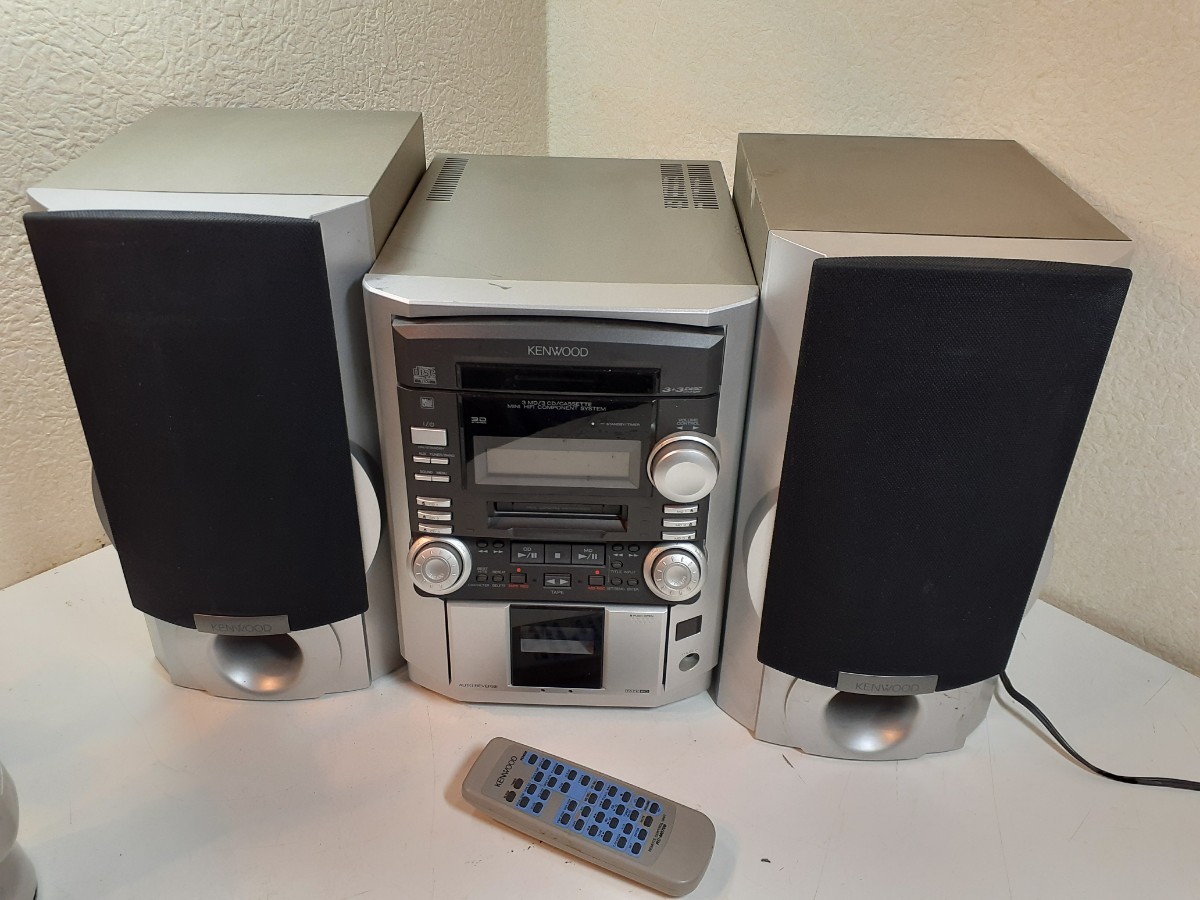 大人気新品 kenwoodRXD-SH7MD CD、MD、カセットテープ、ラジオ MD