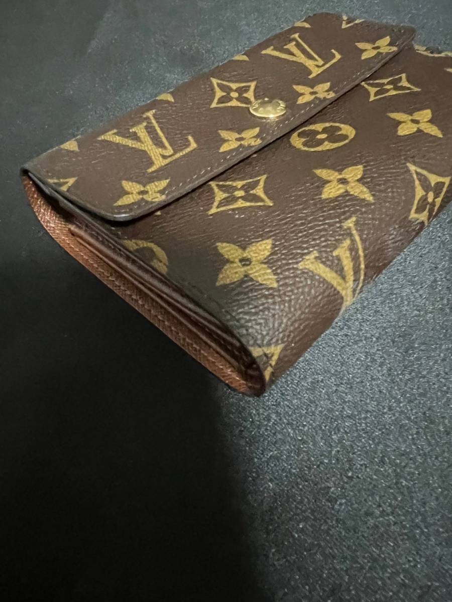 美品/LOUIS VUITTON/ルイヴィトン/モノグラム/二つ折り財布/カード入れ