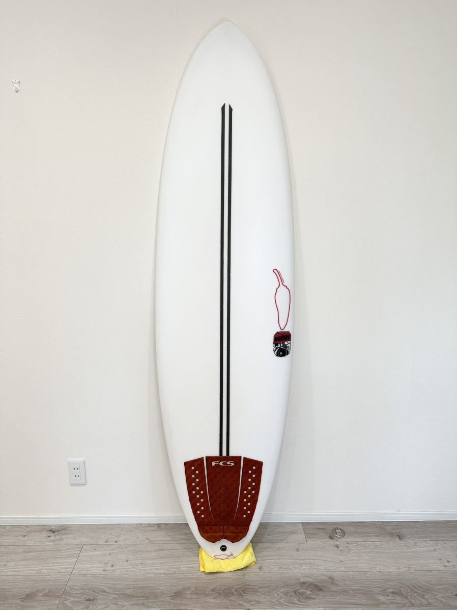 かわいい! チリ ほぼ新品 JUSTICE ジャスティス 6'4 MIDDY 6.3