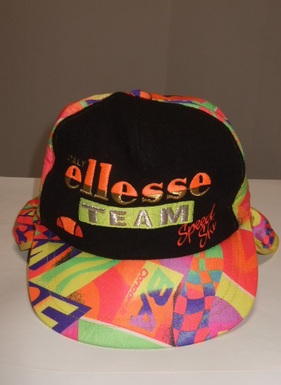 格安 エレッセ キャップ 耳当て付き Ellesse スピードスキー チーム