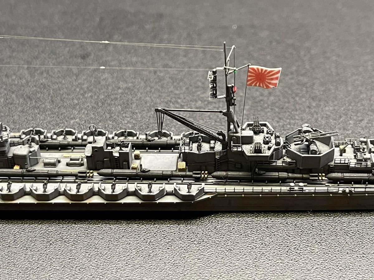日本海軍 軽巡洋艦　北上1/700 完成品 (銘板付き)