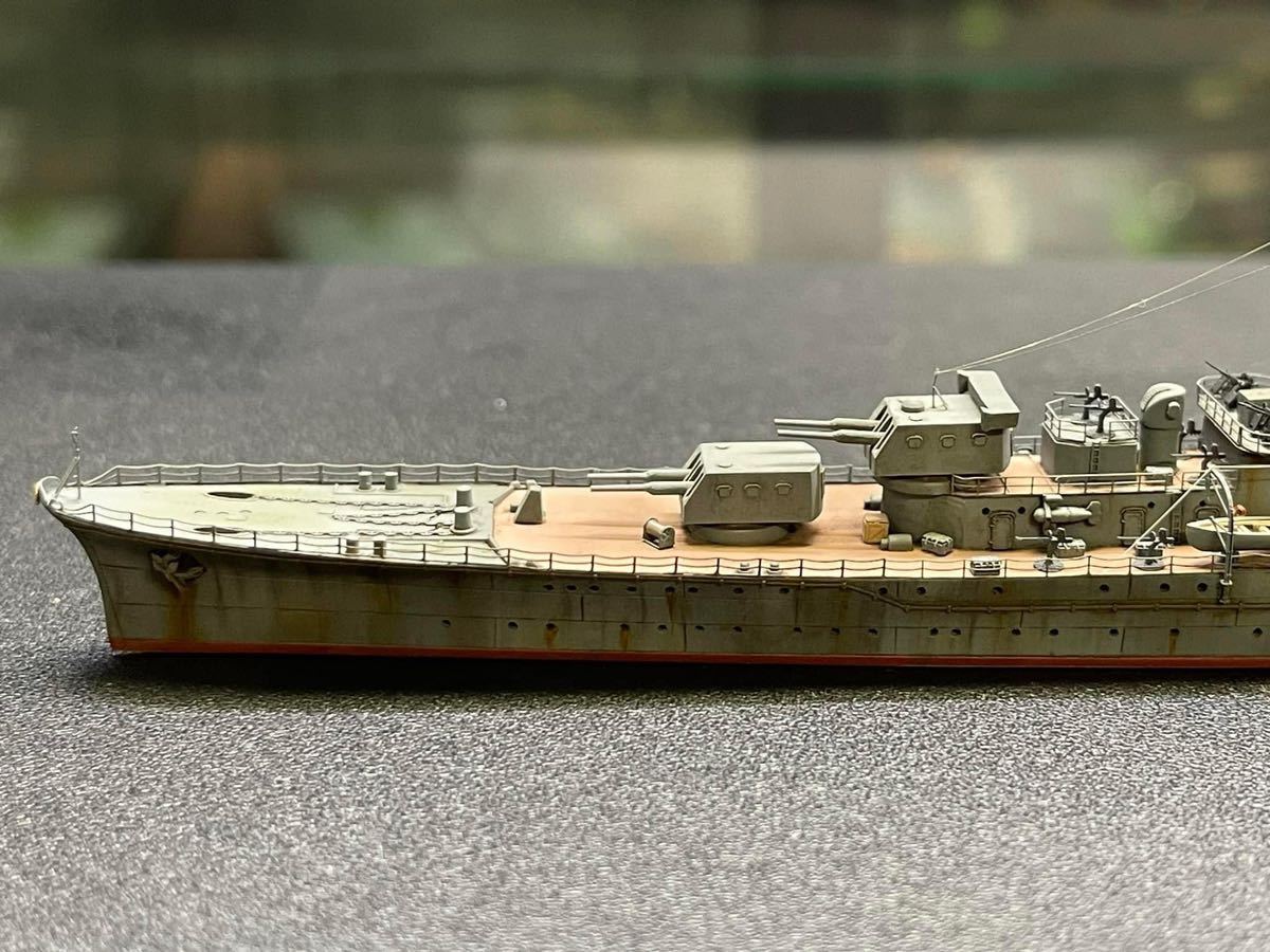 日本海軍 軽巡洋艦　矢矧　1/700 完成品_画像3