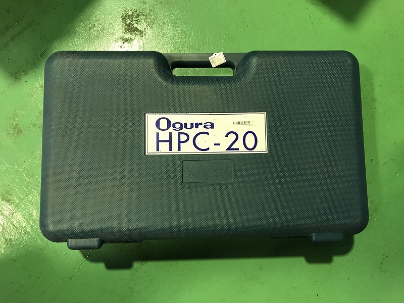 ファッションなデザイン オグラ 電動油圧パンチャー HPC-20 パンチャー
