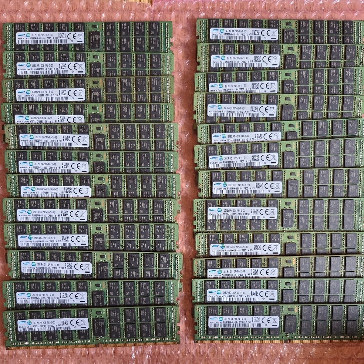 Samsung製　PC4-2133p 32gb　サーバー用メモリー　24枚セット
