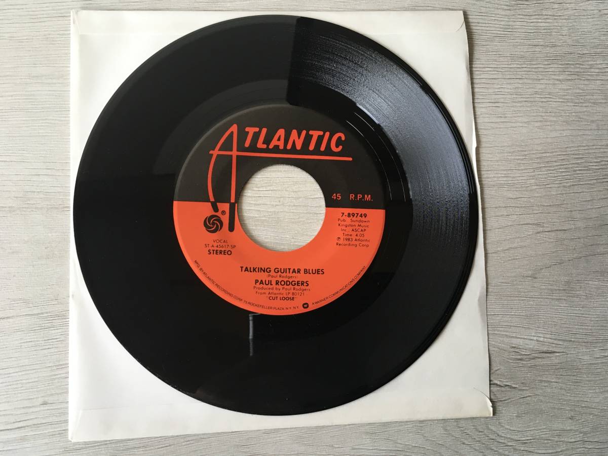 PAUL ROGERS CUT LOOSE US盤
