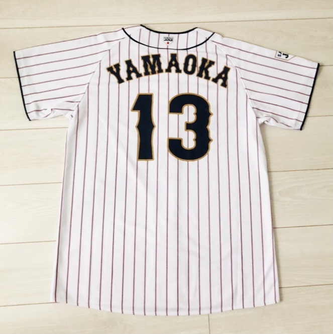 山岡 泰輔 ユニフォーム 日本代表 JERSEY アシックス 製 プレミア12 侍 ジャパン 13番 ORIX バファローズ NPB プロ 野球 WBC 好きに も