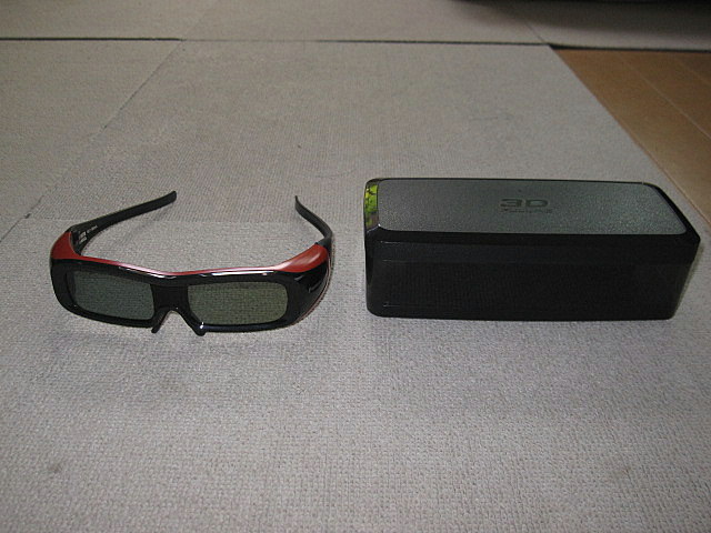 ジャンク品 Panasonic パナソニック 3D メガネ グラス TYーEW3D2Sの画像1