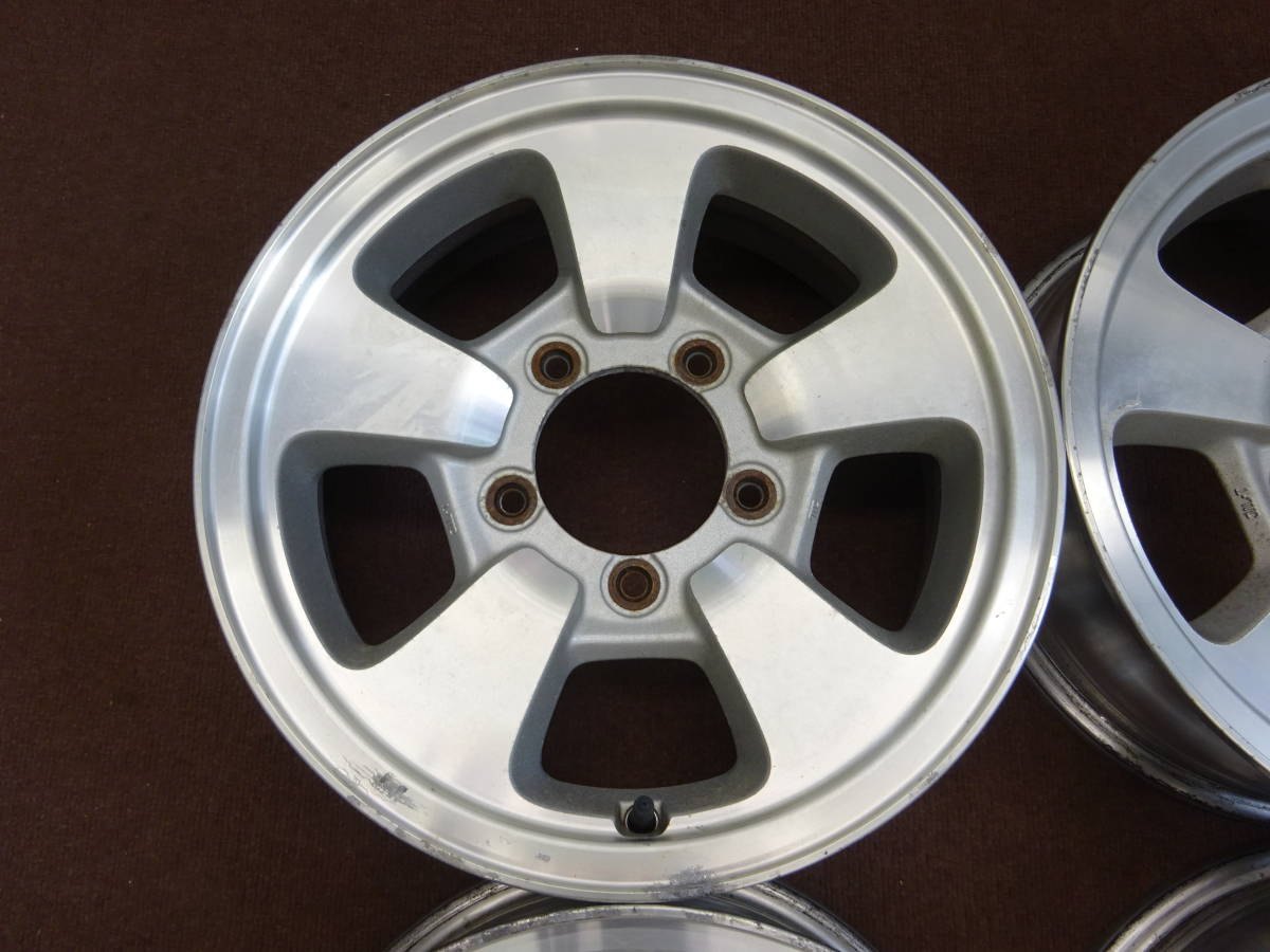 A-83　ＳＵＺＵＫＩ　ジムニー　純正　16×5.5J ET22 PCD139.7 5H 4本　ENKEI 制　人気商品　大特価　スズキ　エスクード　等にも是非　！_画像5