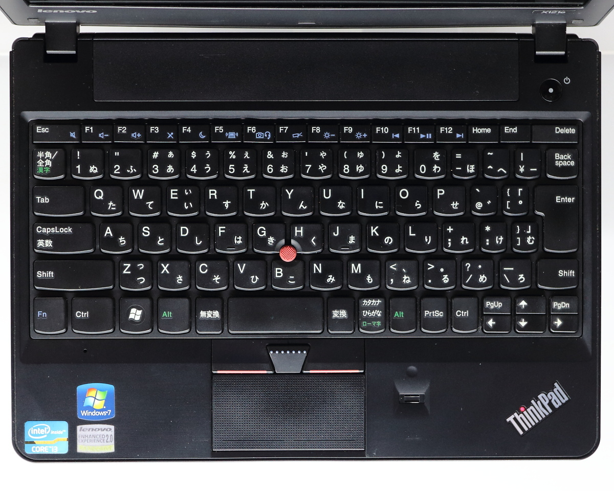 Lenovo ThinkPad X121e 3045-77J/11.6インチTFT/Core i3-2367M(1.40GHz)/3GBメモリ/HDD320GB/無線LAN/Windows7 Home Premium #0826 難有りの画像3