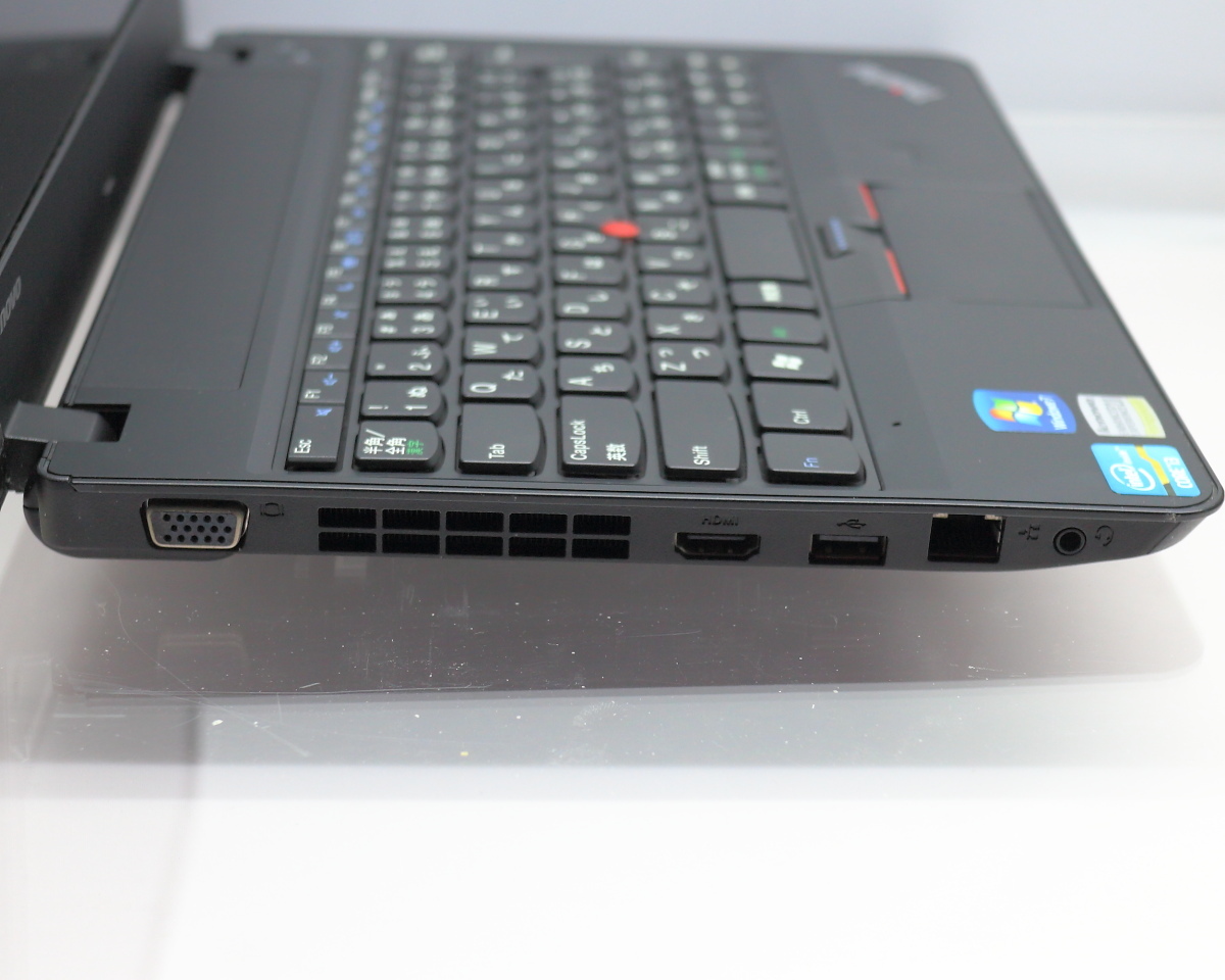 Lenovo ThinkPad X121e 3045-77J/11.6インチTFT/Core i3-2367M(1.40GHz)/3GBメモリ/HDD320GB/無線LAN/Windows7 Home Premium #0826 難有りの画像5
