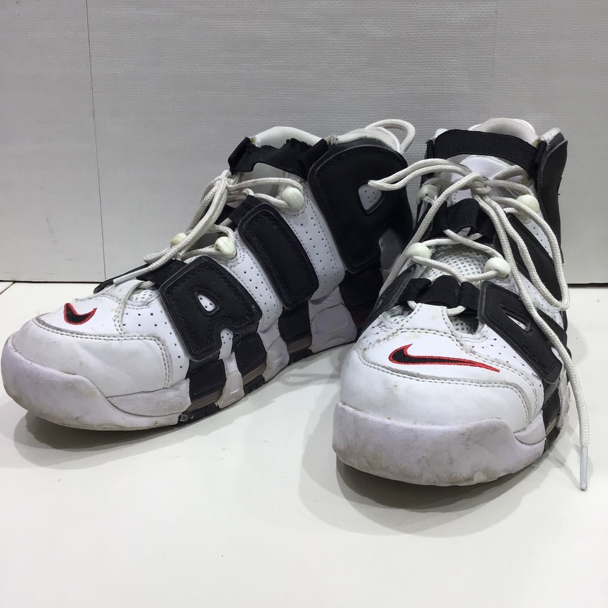 2022新発 【NIKE ナイキ】414962-105 AIR MORE UPTEMPO エアモアアップテンポ ハイカットスニーカー 27.5cm ホワイト 2307oki 27.5cm 2022新発 【NIKE ナイキ】414962-105 AIR MORE UPTEMPO エアモアアップテンポ ハイカットスニーカー 27.5cm ホワイト 2307oki 27.5cm