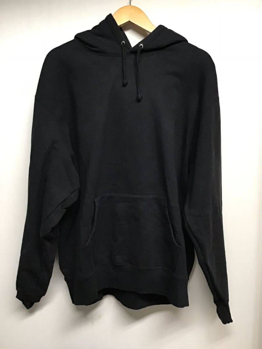 【Supremeシュプリーム】22AW Satin Applique Hooded Sweatshirt パーカー XL ブラック コットン 2308oki