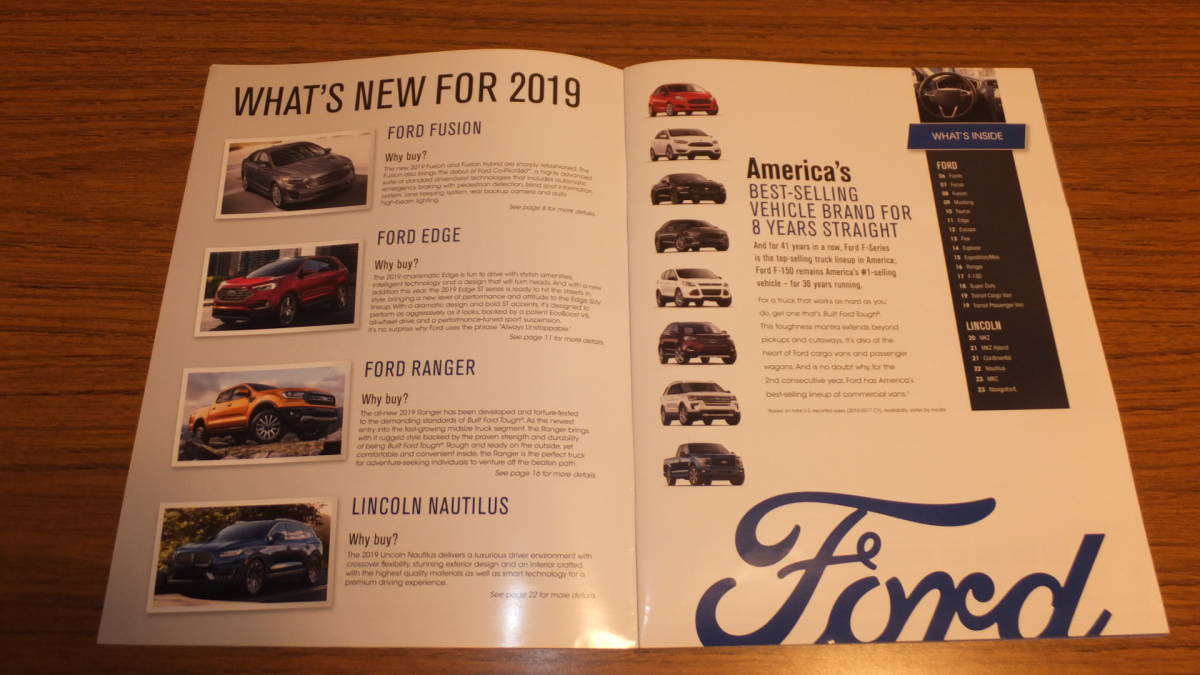[FORD] Ford милитари ba year z гид 2019 год вооруженные силы США машина распродажа каталог USDM высокая скорость иметь свинец JDM Setagaya основа Mustang Taurus FLEX