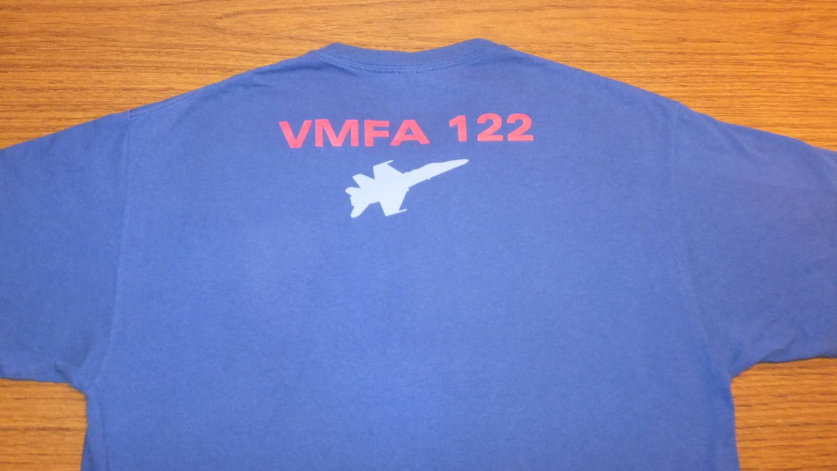 【VMFA-122】Werewolves 米海兵隊岩国基地 TシャツサイズL Crusaders F/A-18 US Marines MCAS IWAKUNI DET MAG-31の画像1