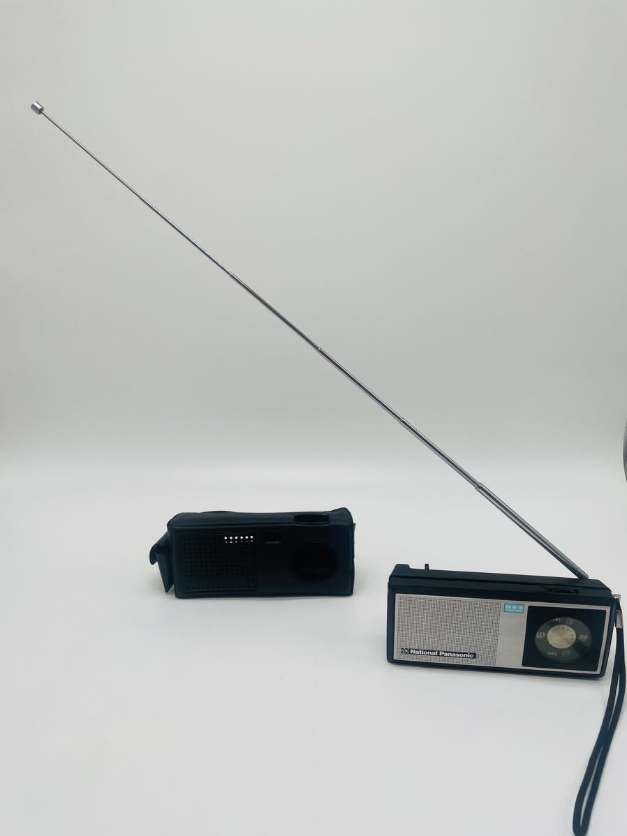 National Panasonic R-201 MW-NSB 専用ケース付き 通電動作確認 National Panasonic R-201 MW-NSB 専用ケース付き 通電動作確認