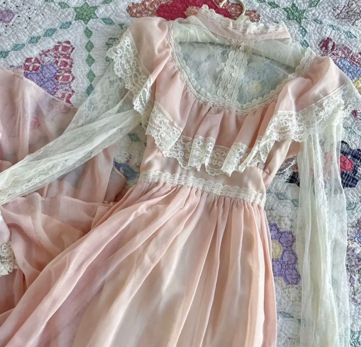 gunne sax ヴィンテージドレス ガニーサックス 70s GUNNESAX｜Yahoo