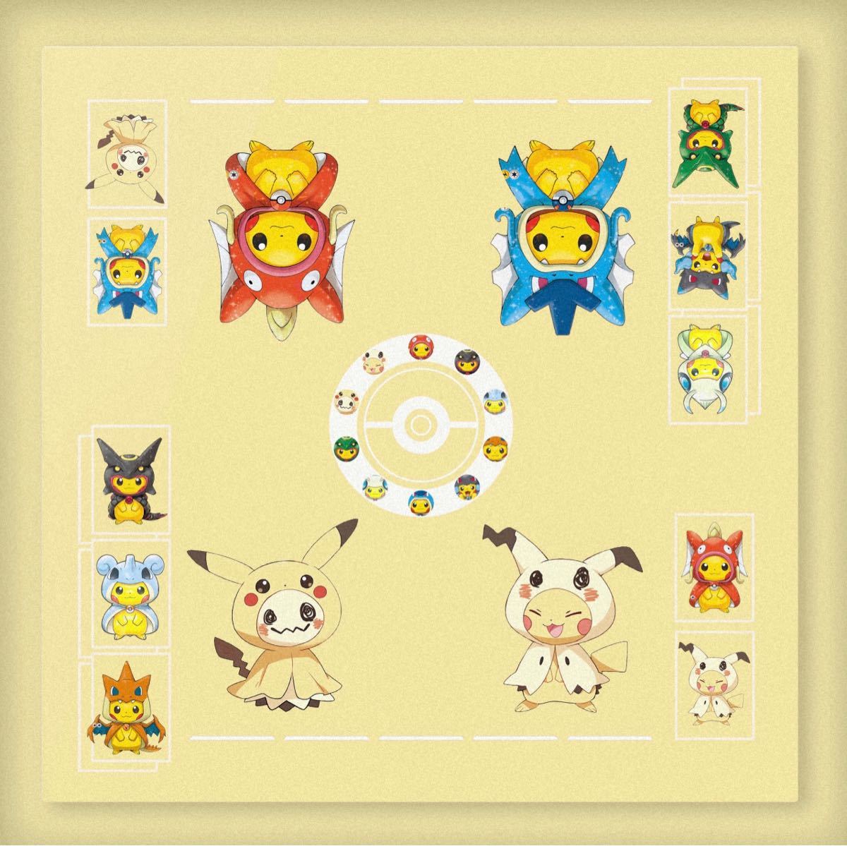 ポケモン プレイマット ポンチョミミッキュ 新品未開封 ラバー ポケモン プレイマット ポンチョミミッキュ 新品未開封 ラバー