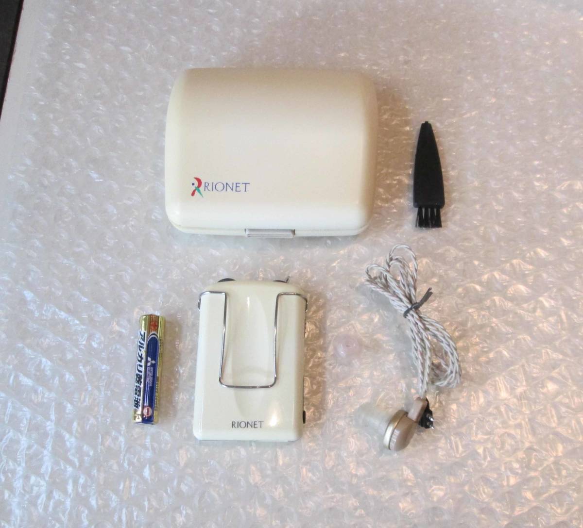 RIONET リオネット 補聴器 HA-70 ポケット型補聴器  ケースあり 電池付き 即決送料込み