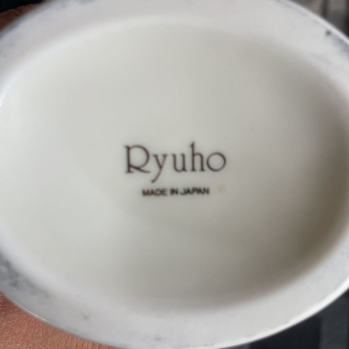 BIJOUX 洋風　酒器セット　ペア　コップ　陶器　冷酒　洋風冷酒セット　金彩　Ryuho_画像8