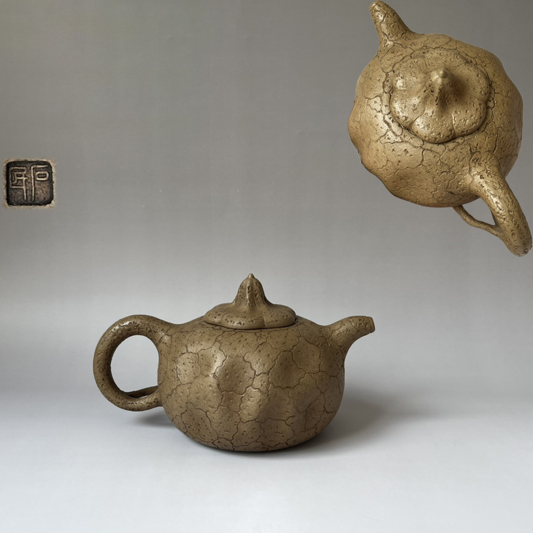 茶器紫砂壷「石匠」 款段泥「供春壷」 急須常滑煎茶道具在銘唐物時代物
