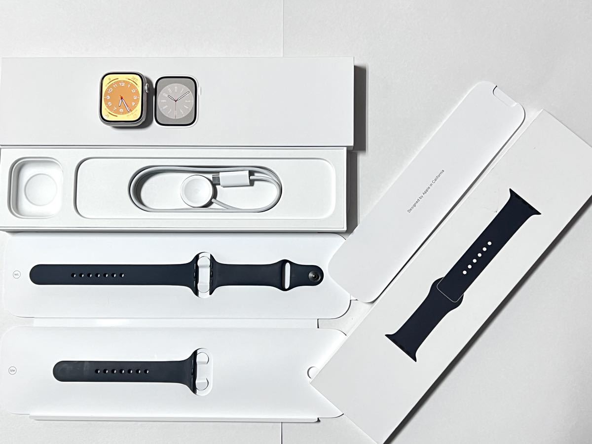 美品 バッテリー100% Apple Watch Series 8 45mm アップル 美品 バッテリー100% Apple Watch Series 8 45mm アップル