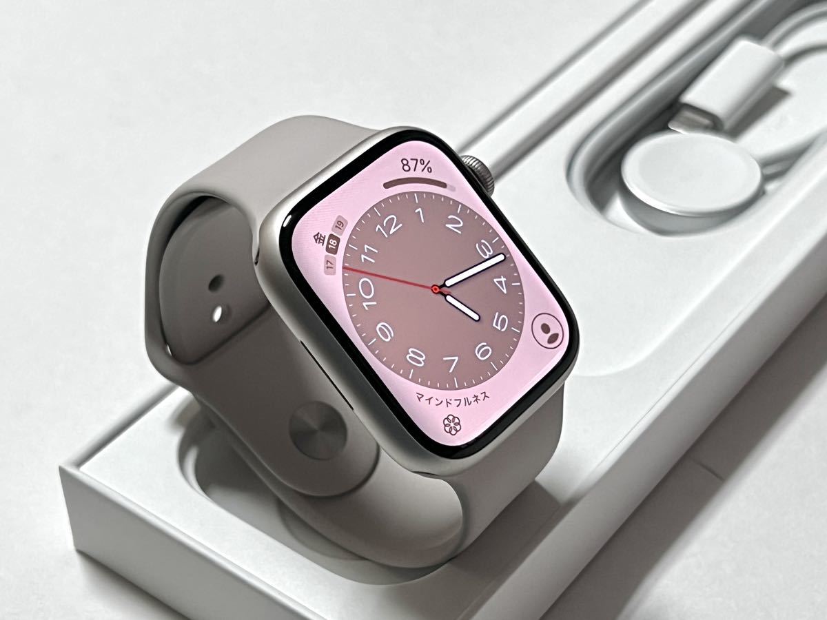 美品 バッテリー98% Apple Watch Series 7 45mm アップルウォッチ