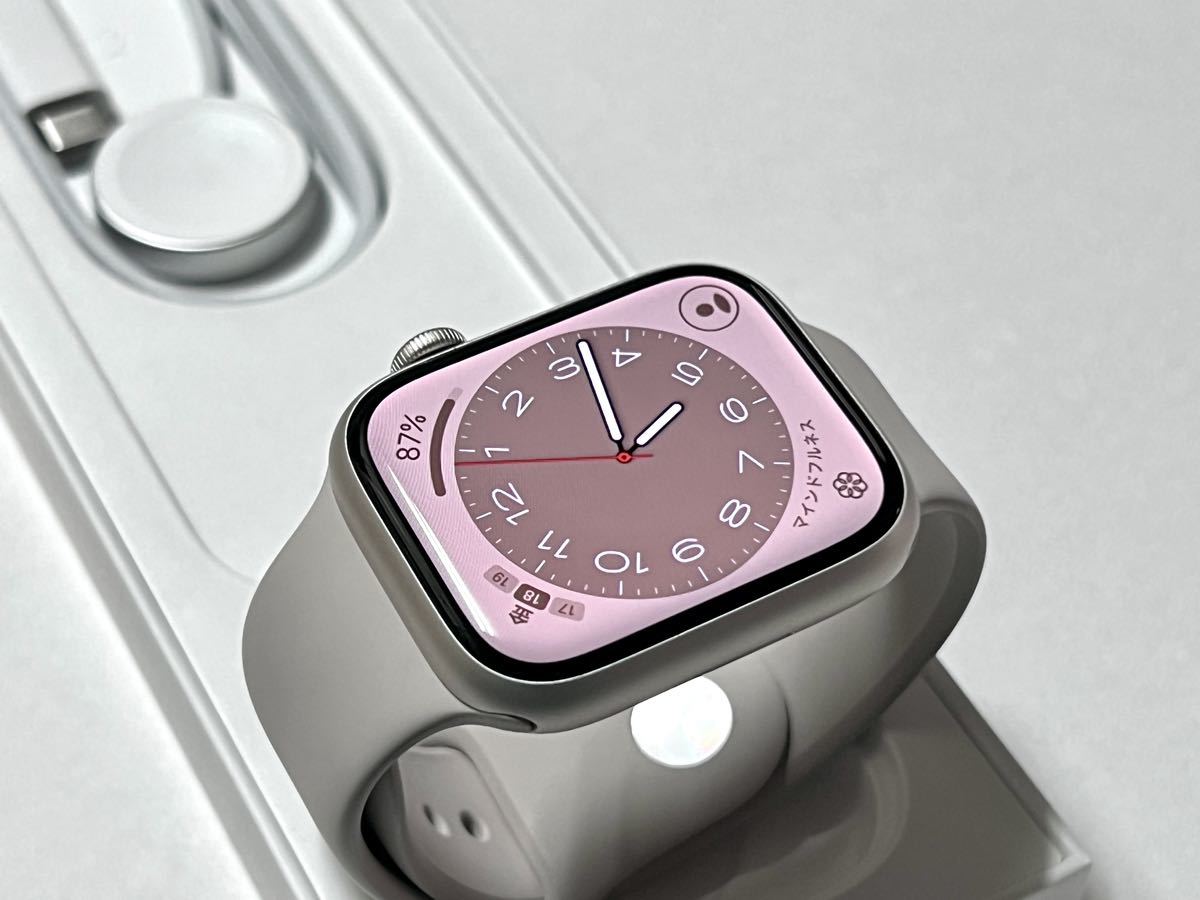 美品 バッテリー98% Apple Watch Series 7 45mm アップルウォッチ