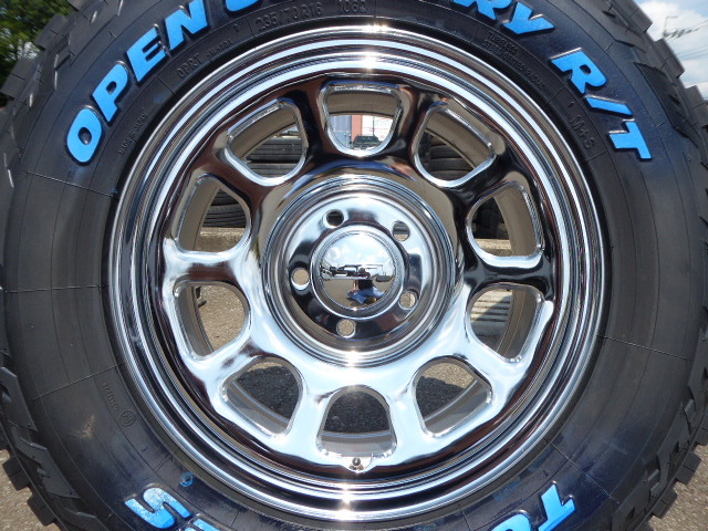 別注モデル デイトナ SS クロームメッキ 235/70R16 TOYOオープン 別注モデル デイトナ SS クロームメッキ 235/70R16 TOYOオープン