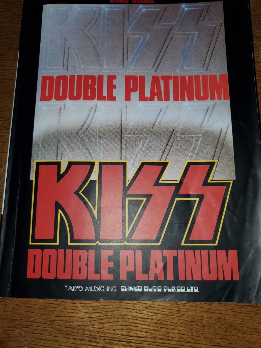 KISS Double Platinum キッス　ダブル・プラチナム　バンドスコア