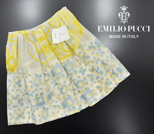 2022人気の 新品 イタリア製 エミリオプッチ【EMILIO PUCCI】シルク100