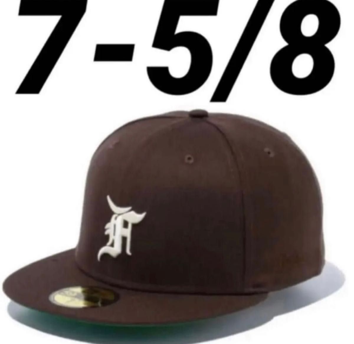 新品未使用 NEWERA fearofgod キャップ 7 3/8 ブラック 新品未使用 NEWERA fearofgod キャップ 7 3/8 ブラック