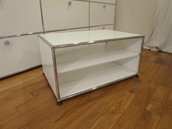 今季一番 美品●USMハラー●haller●ピュアホワイト●1列1段ユニット●ディバイダー●テレビボード●AVボード●プリンタ台●センターテーブル キャビネット、デスクワゴン 今季一番 美品●USMハラー●haller●ピュアホワイト●1列1段ユニット●ディバイダー●テレビボード●AVボード●プリンタ台●センターテーブル キャビネット、デスクワゴン