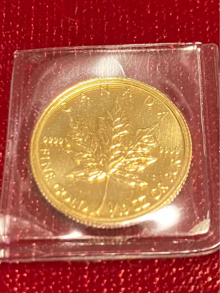 メイプルリーフ金貨 1/10オンス 純金 カナダ 9999 田中貴金属 メイプルリーフ金貨 1/10オンス 純金 カナダ 9999 田中貴金属