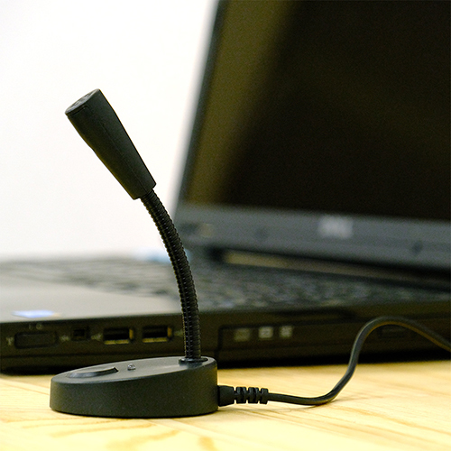 ミヨシ USBデジタルマイクロホン ショートタイプ UMF-05/BK_画像6
