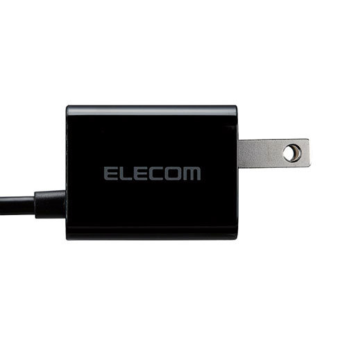 エレコム USB Power Delivery 20W AC充電器(Lightningケーブル一体型) MPA-ACLP05BK_画像3