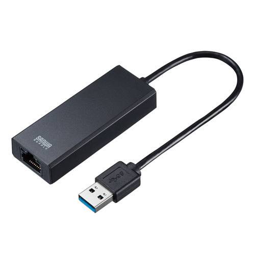 サンワサプライ USB3.2-LAN変換アダプタ(2.5Gbps対応) USB-CVLAN5BK_画像2