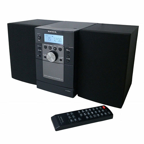 WINTECH CDラジオカセットコンポ KMC-113